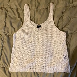 Knit tank top